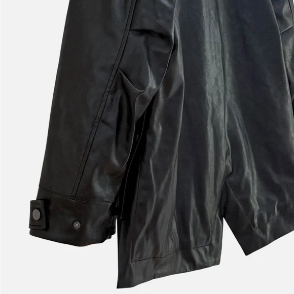 Anthropology X Pilcro Faux-Leather Hooded Jacket - Picture 6 of 11